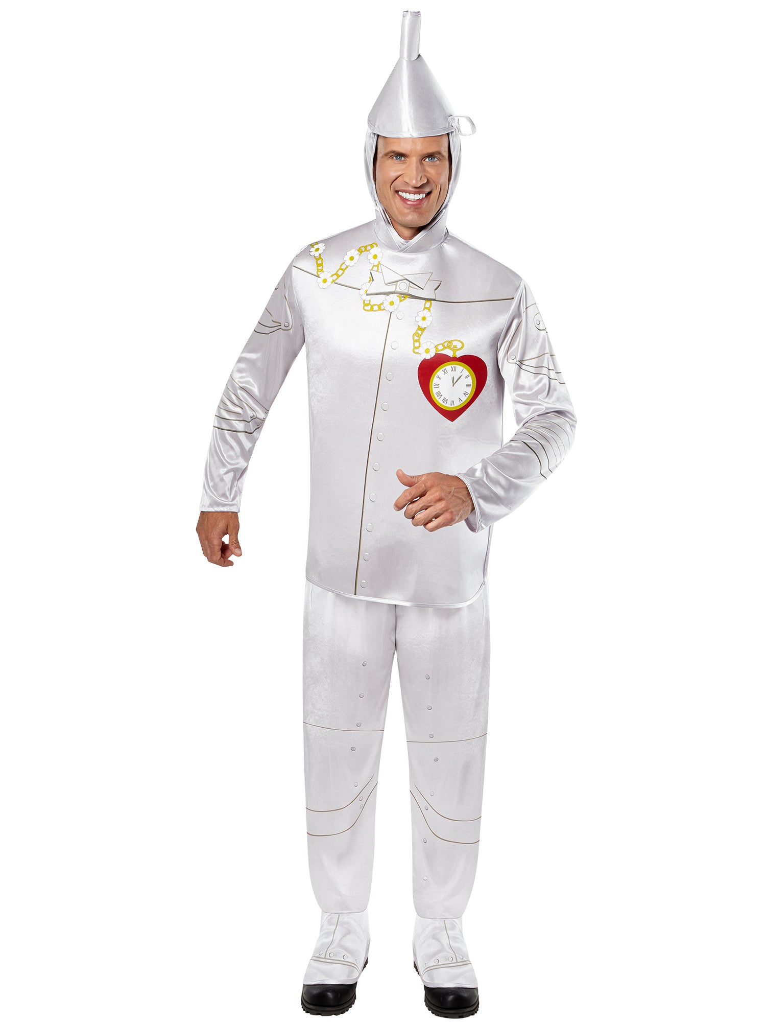 Men's Big and Tall Wizard of Oz Tin Man Costume - costumes.com