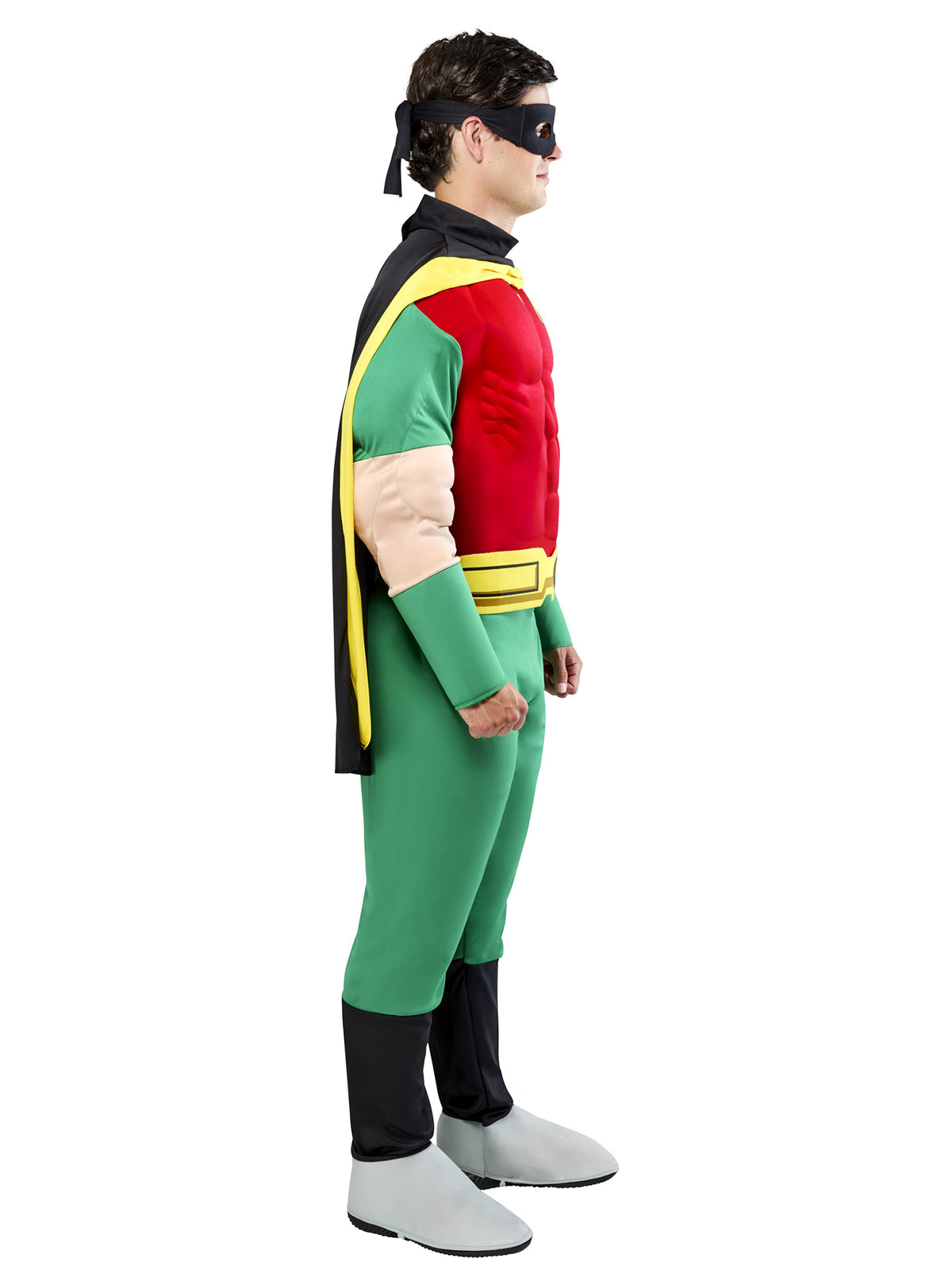 Men's Teen Titans Robin Muscle Chest Costume - Deluxe - costumes.com