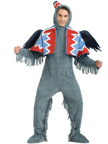 Adult Wizard of Oz Flying Monkey Deluxe Costume