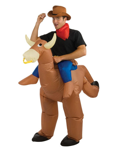 Adult Inflatable Bull Rider Costume