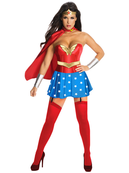 Women's Wonder Woman Corset Costume
