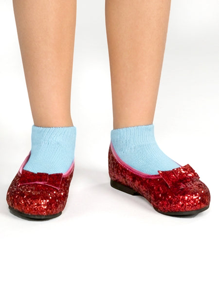 Kids Red Sequin Dorothy Deluxe Shoes