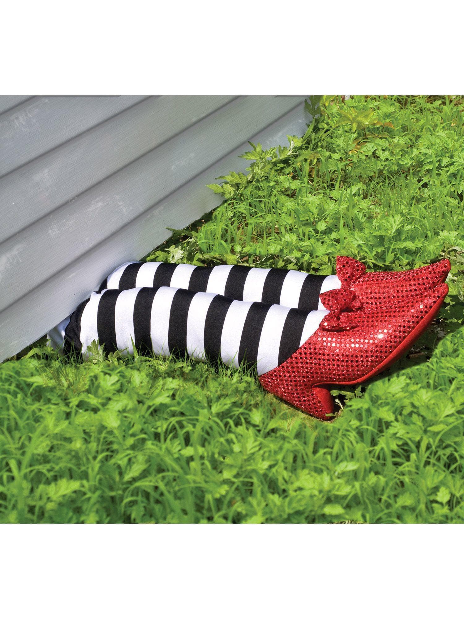 18-inch Wizard of Oz Wicked Witch Leg Decoration - costumes.com