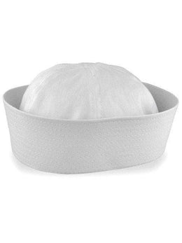 Adult White Sailor Gob Hat