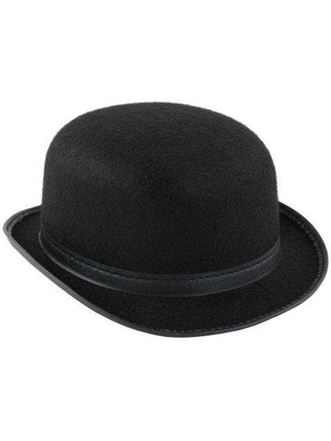 Adult Black Felt Derby Hat - costumes.com