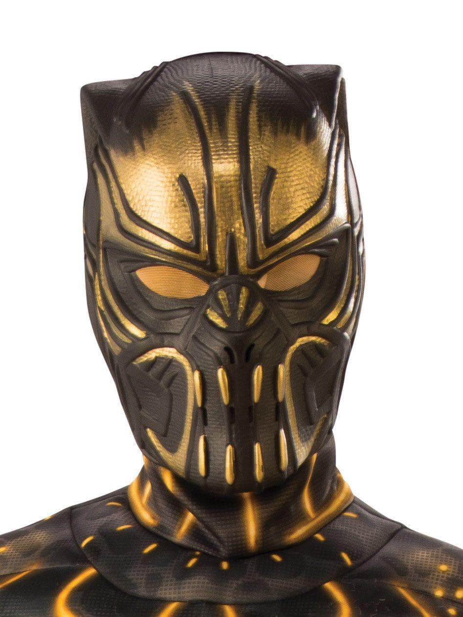Boys' Marvel Black Panther Erik Killmonger Half Mask - costumes.com