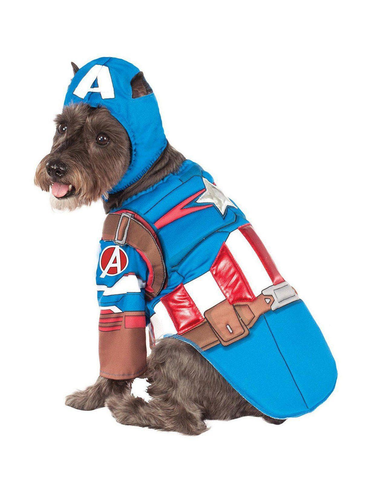 Avengers Captain America Pet Costume - costumes.com