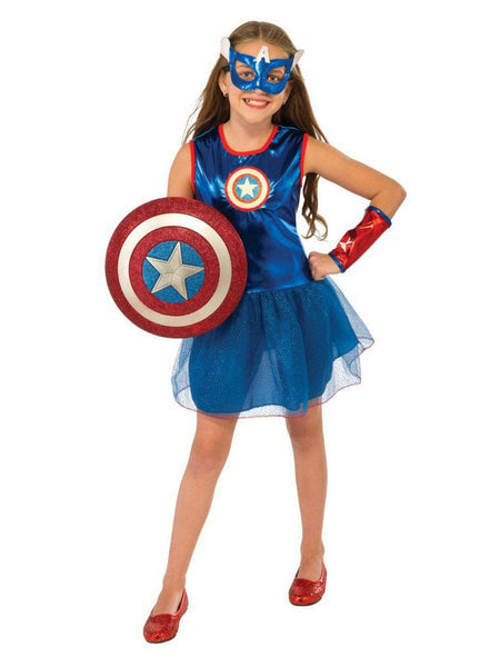 Kids Avengers Captain America Costume