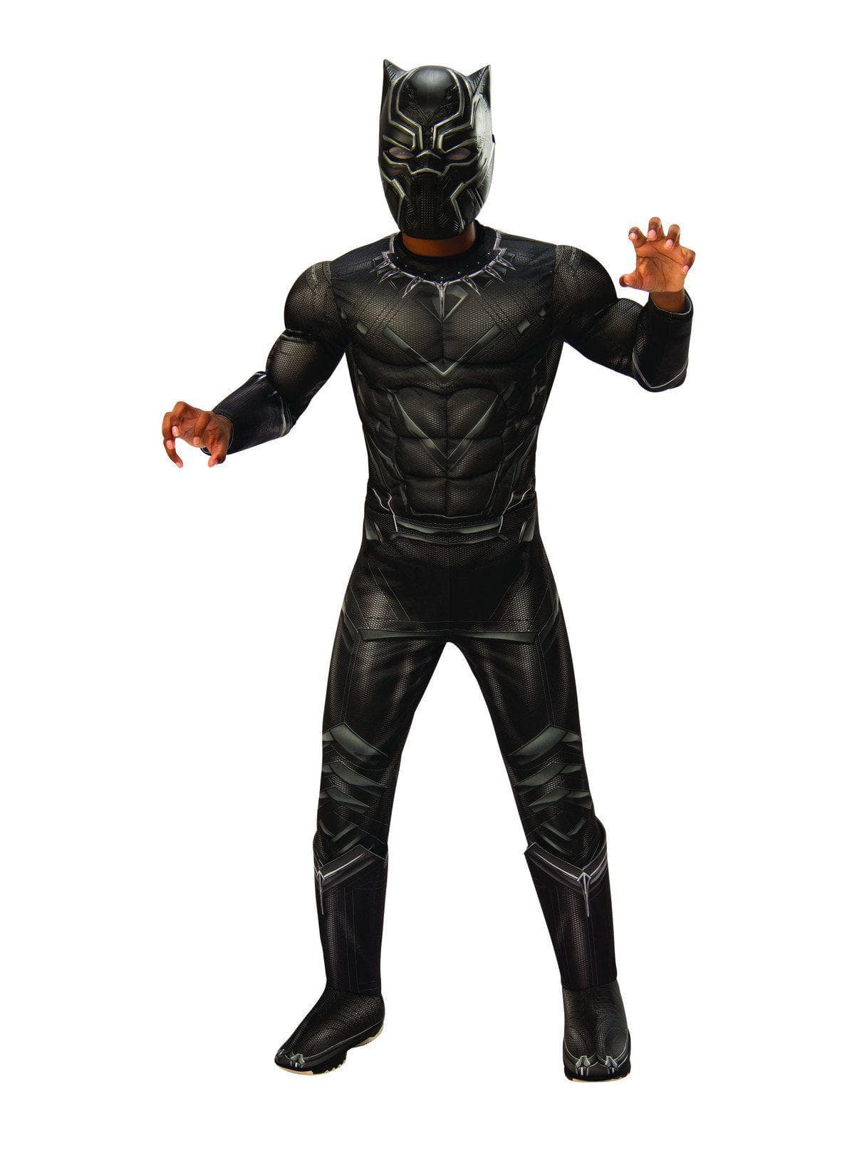 Marvel Civil War: Black Panther Kids Deluxe Costume - costumes.com