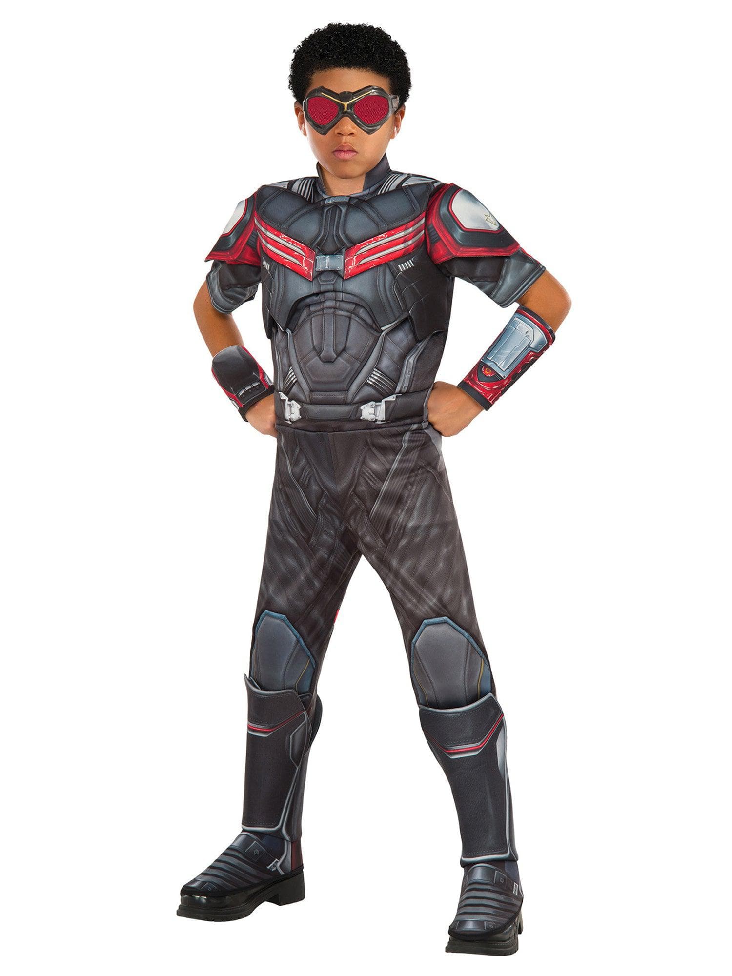Marvel's Captain America: Civil War - Deluxe Muscle Chest Falcon Costume for Kids - costumes.com