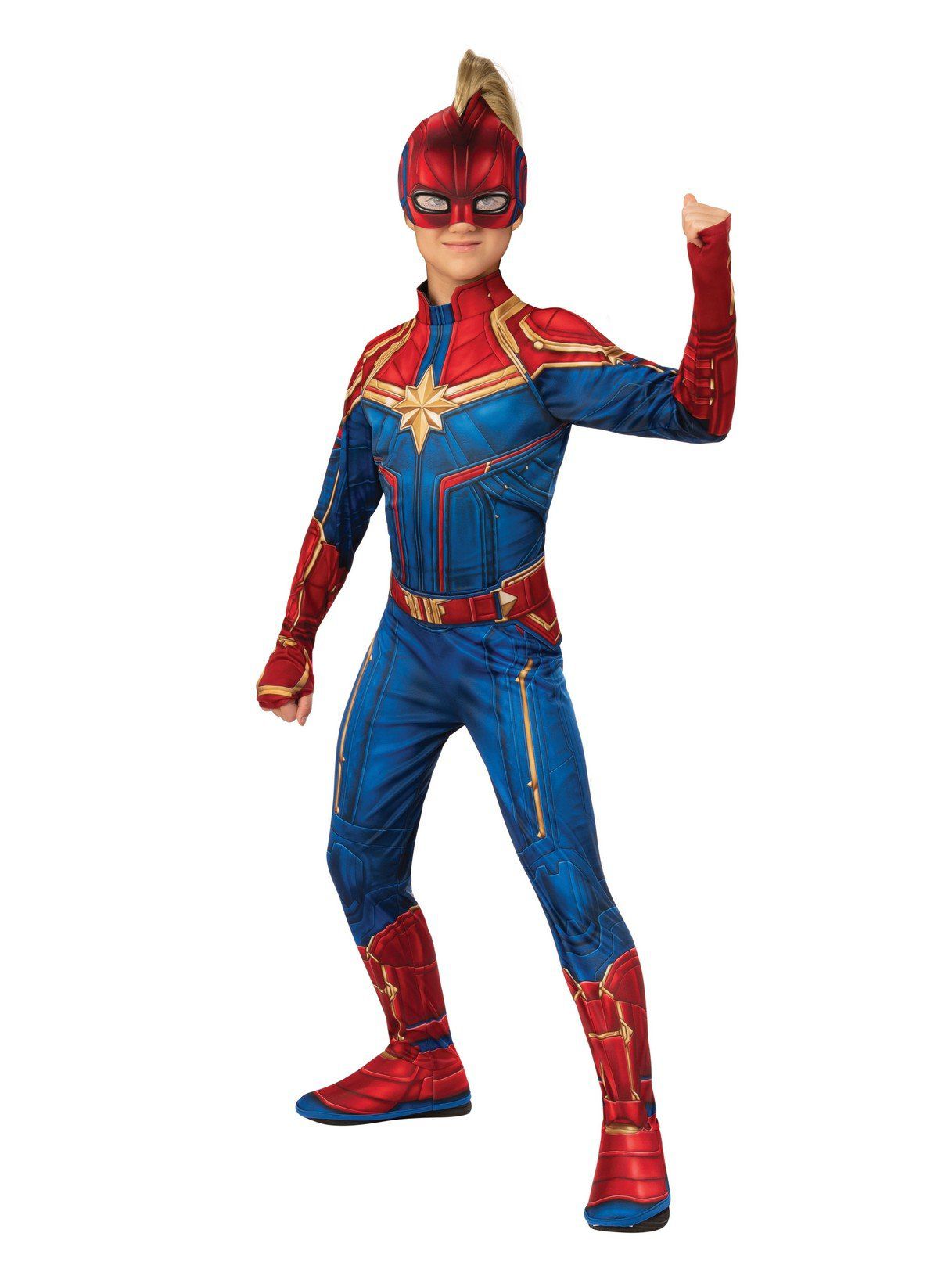 Kids Captain Marvel Captain Marvel Costume - costumes.com