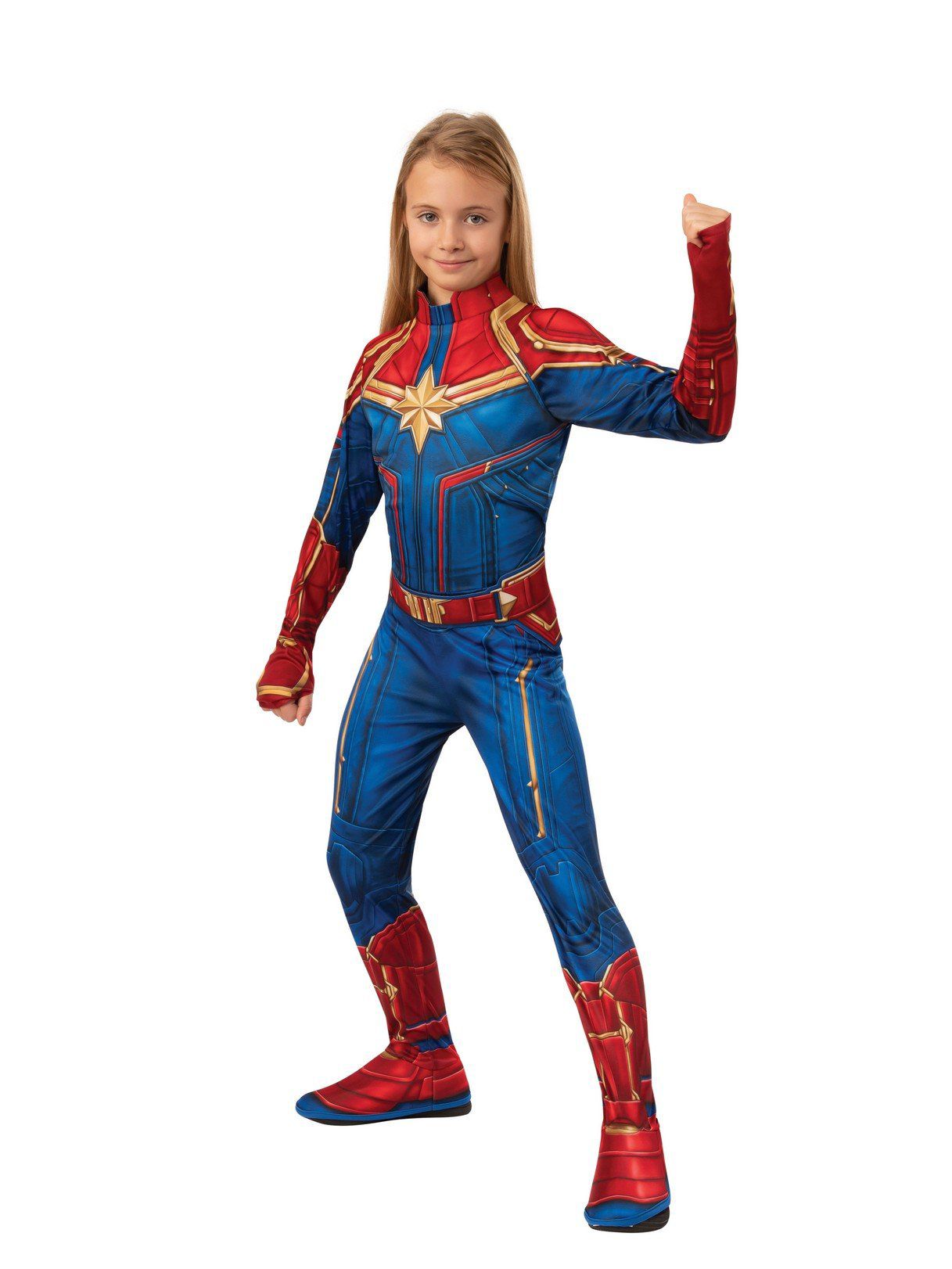 Kids Captain Marvel Captain Marvel Costume - costumes.com