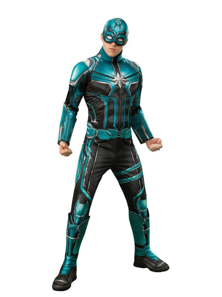 Adult Captain Marvel Yon Rogg Deluxe Costume