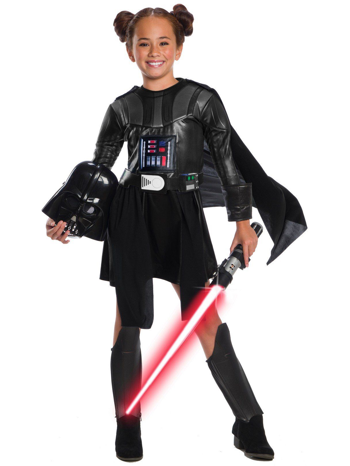 Kids Classic Star Wars Darth Vader Deluxe Costume - costumes.com