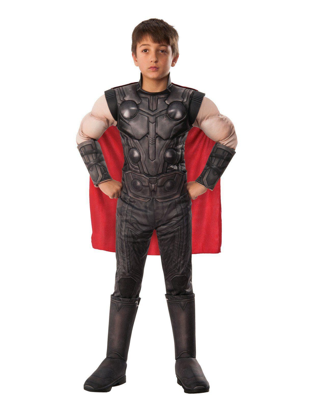 Kids Avengers Thor Deluxe Costume - costumes.com