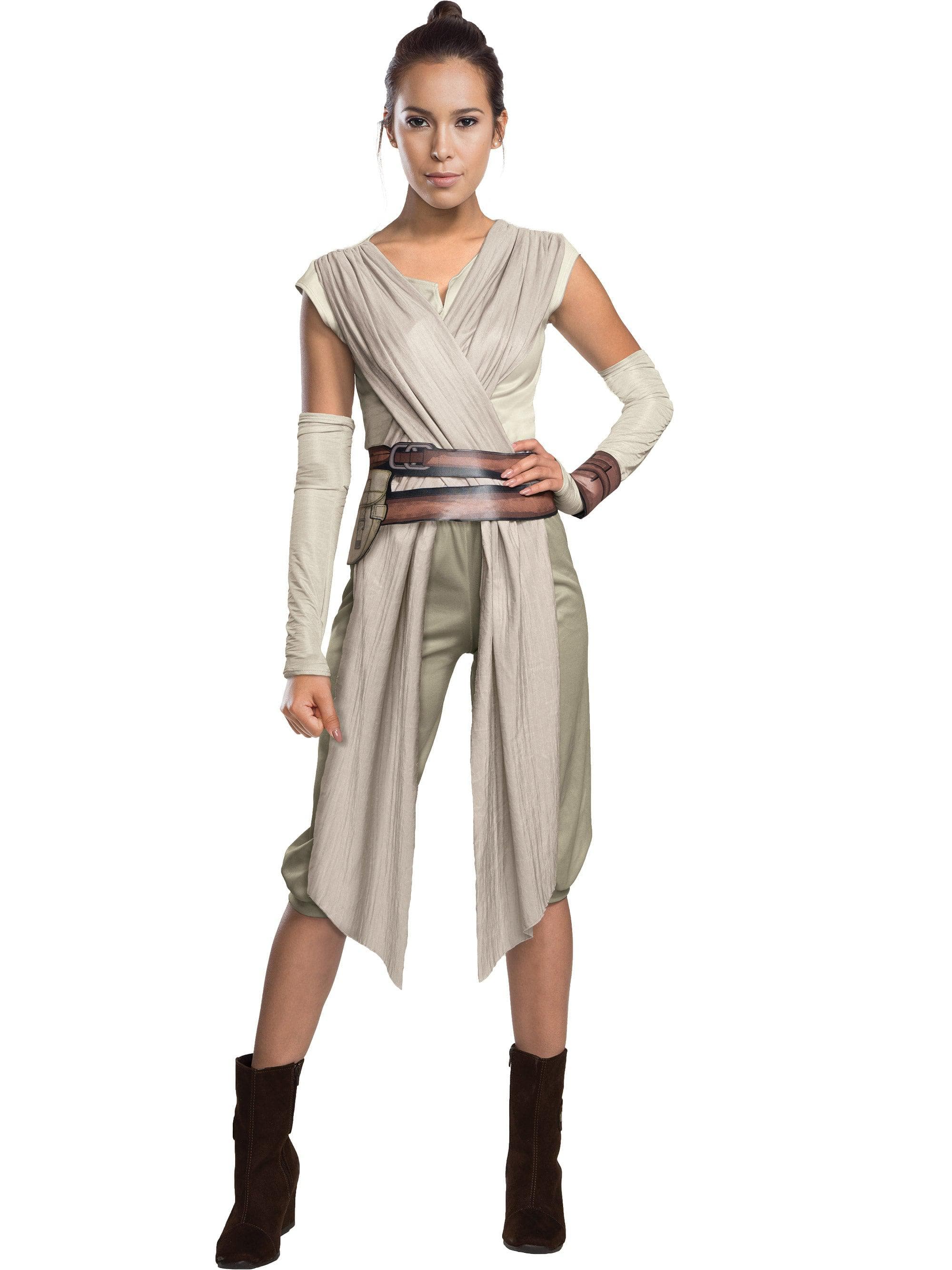 Adult The Force Awakens Rey Deluxe Costume - costumes.com