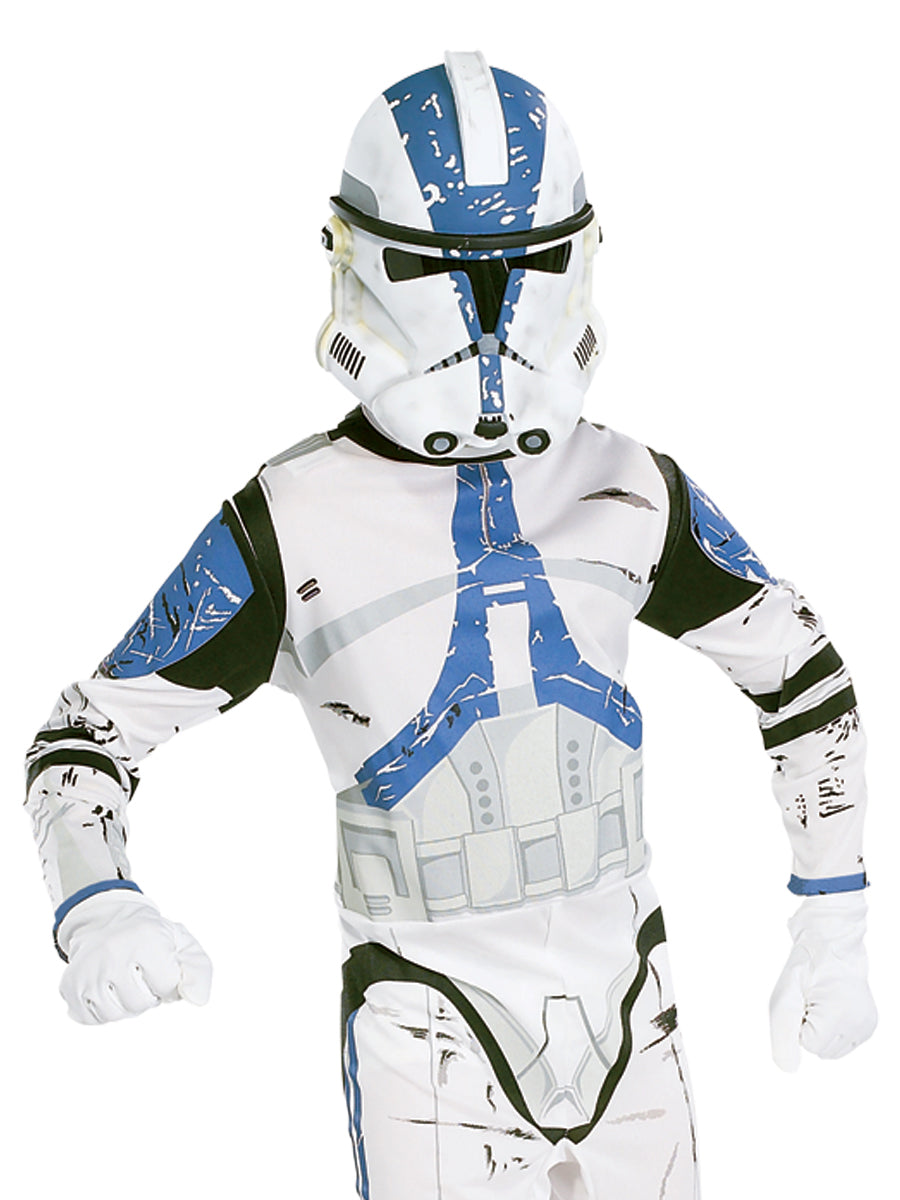 Boys' Star Wars The Clone Wars Clone Trooper Costume - costumes.com