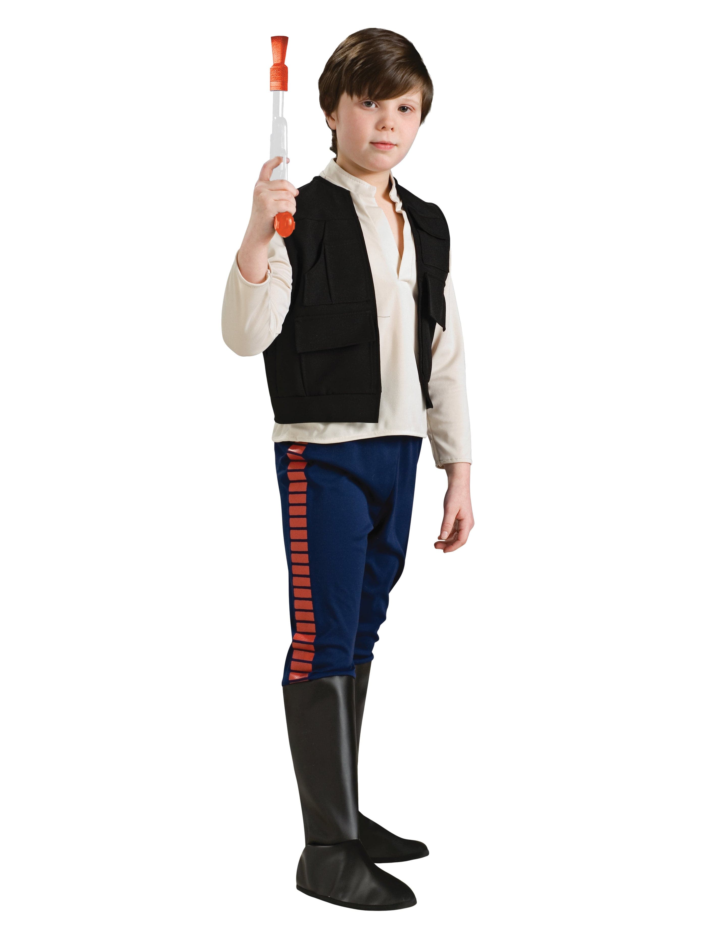 Kids Classic Star Wars Han Solo Deluxe Costume - costumes.com