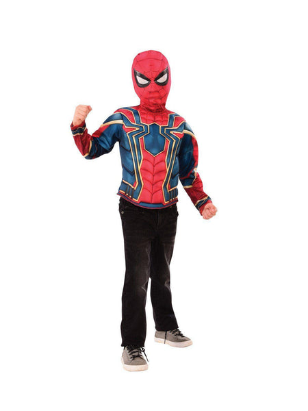 Kid's Spiderman Spiderman Muscle Chest Costume