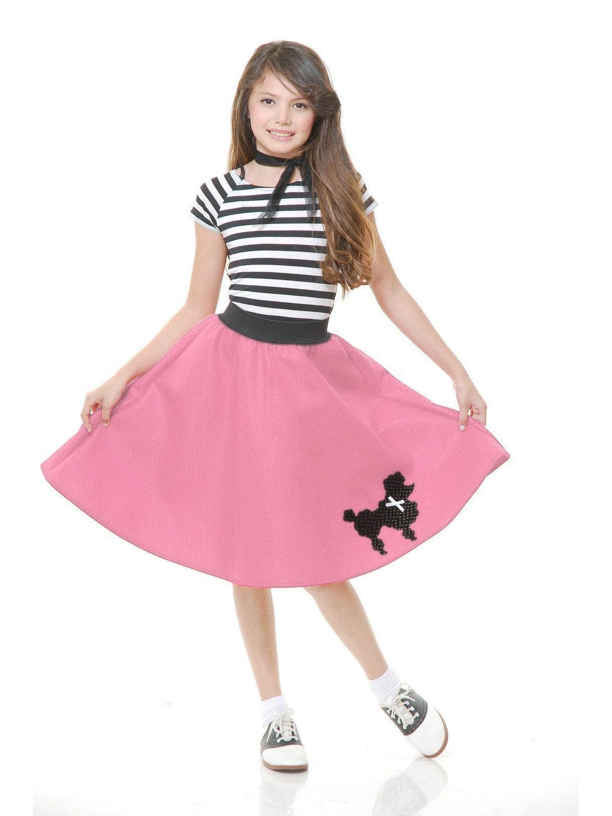 Kid's Poodle Skirt Costume - costumes.com