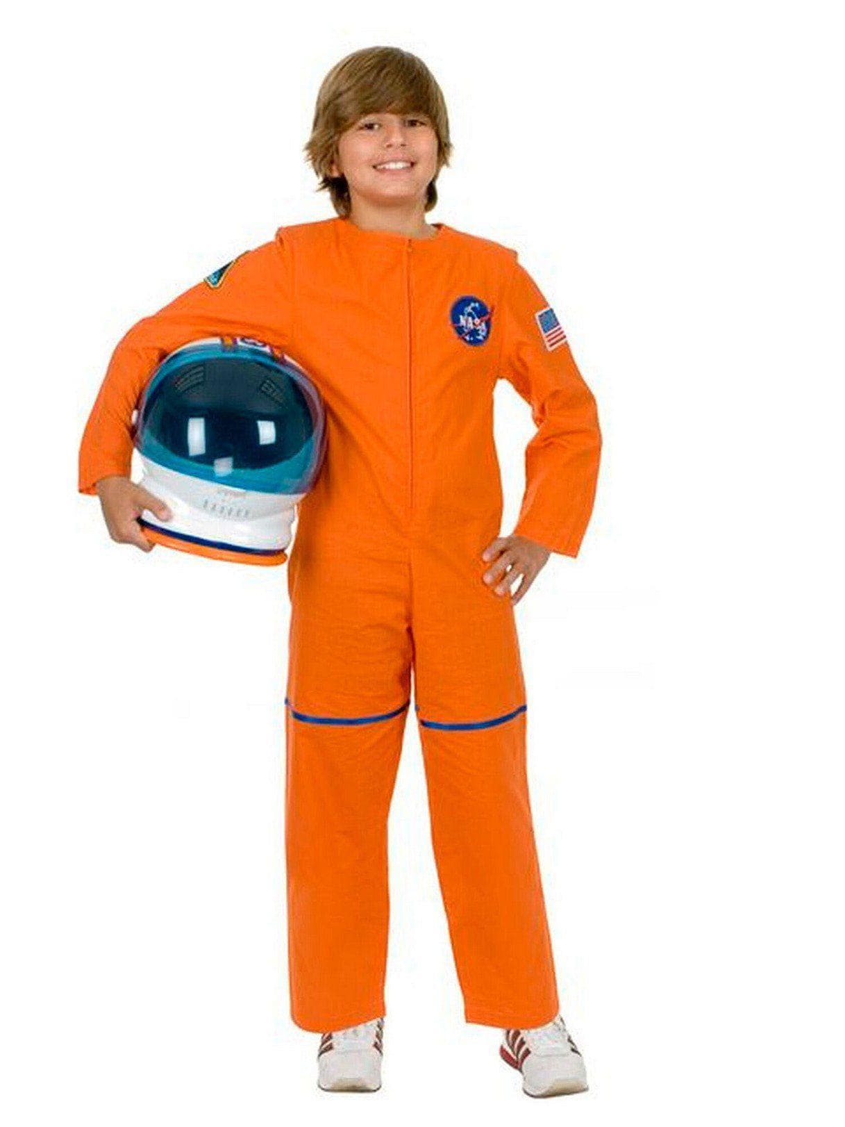 Kid's Astronaut Suit Orange Costume - costumes.com