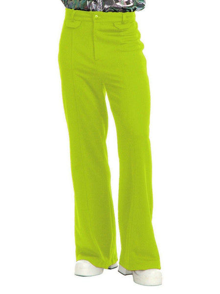 Adult Disco Pants Lime Costume