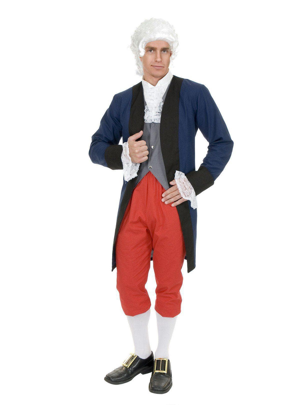 Adult Ben Franklin Colonial Man Costume - costumes.com