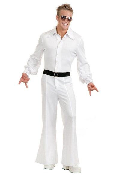 Adult Studio Jumpsuit White Costume