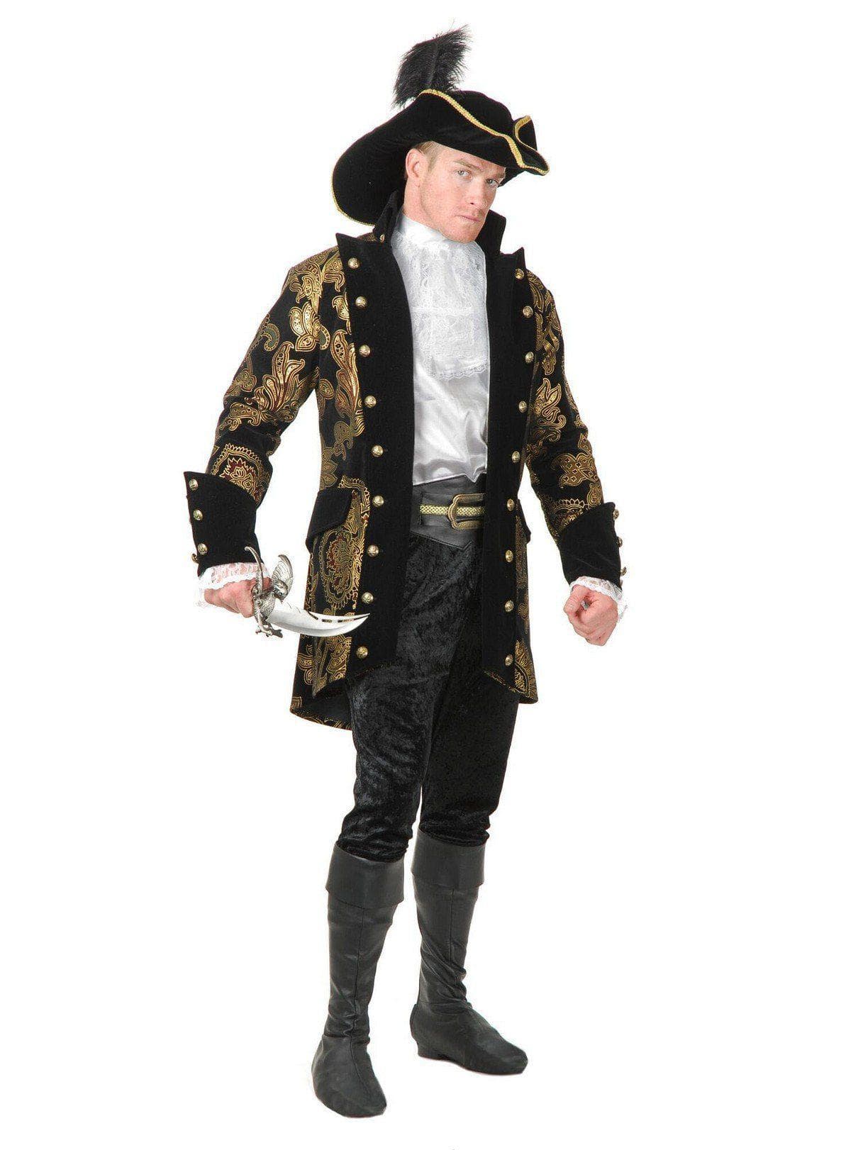 Adult Royal Pirate Captain Costume - costumes.com
