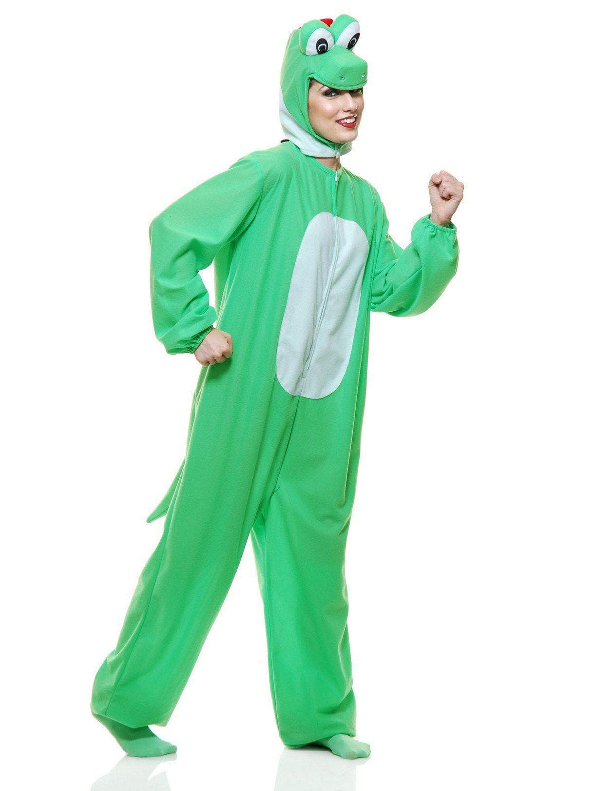 Adult Green Dino Costume - costumes.com