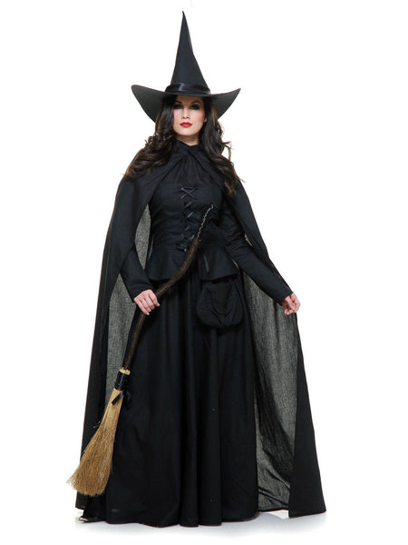 Women's Cloaked Wicked Witch Costume