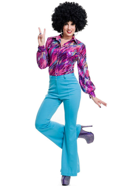 Adult 70'S Queen Disco Shirt Costume