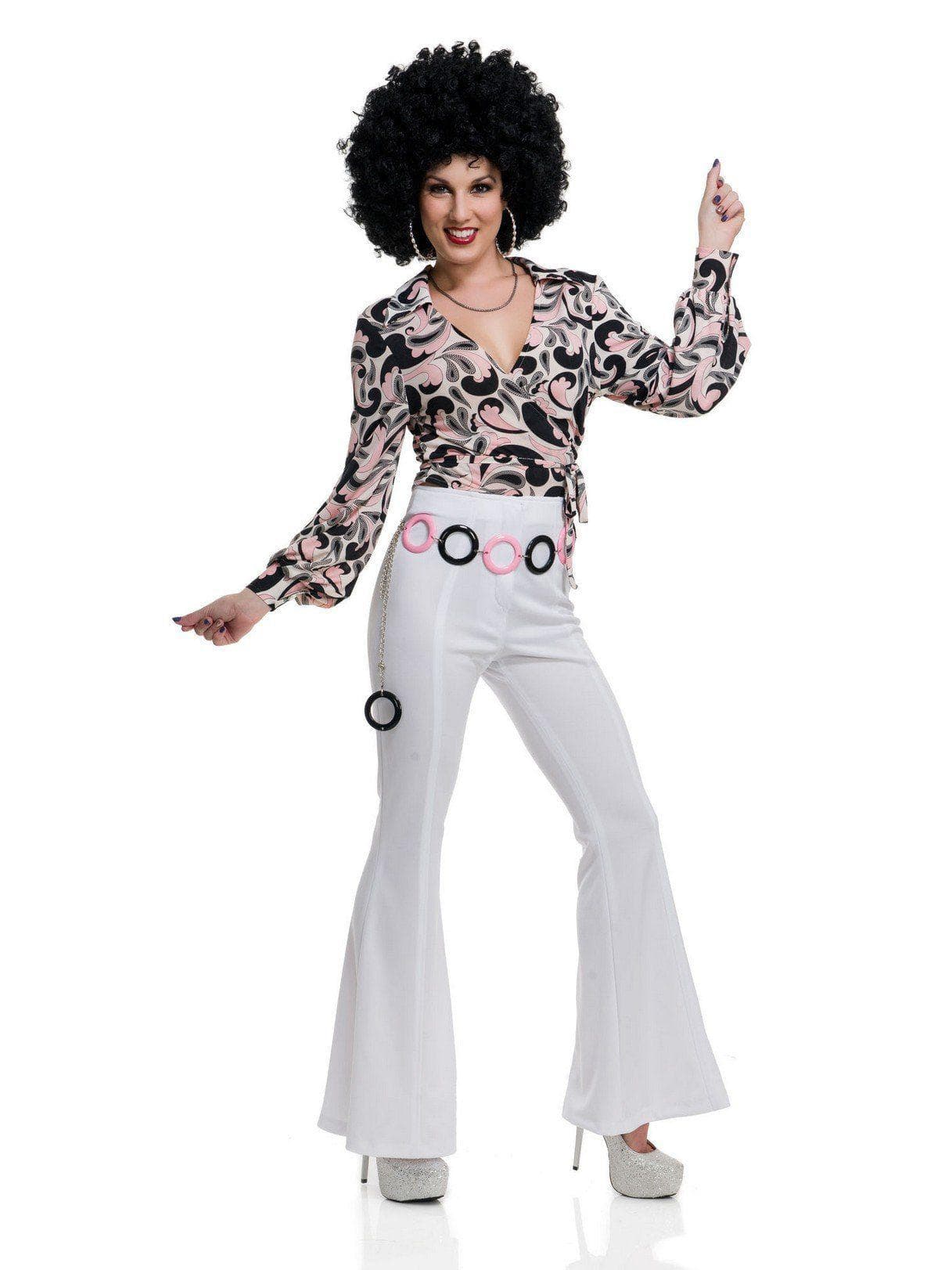 Adult 70'S Hottie Disco Shirt Costume - costumes.com