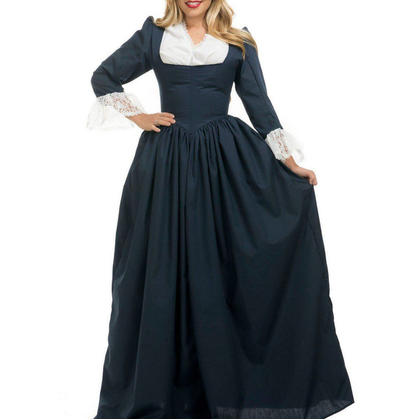 colonial dresses for women Farmstead Women's Costume Dress | Adult | Womens | S | Pink/White enthusiast friends to join her later in the day for a little open Alizah Dress Colonial Brown XXL