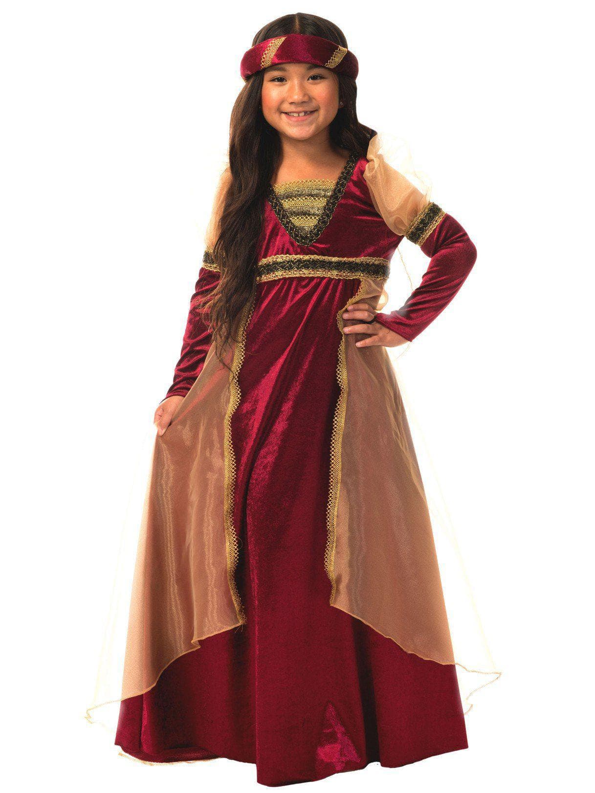 Kid's Renaissance Girl Costume - costumes.com