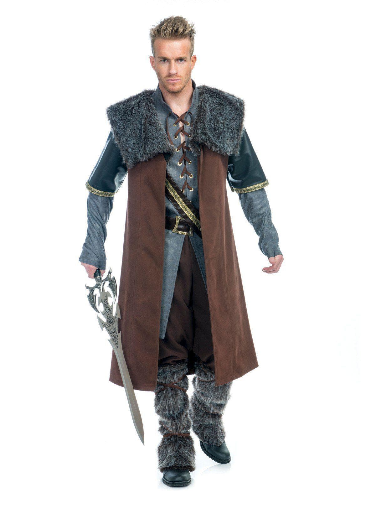 Adult Medieval Warrior Plus Costume - costumes.com