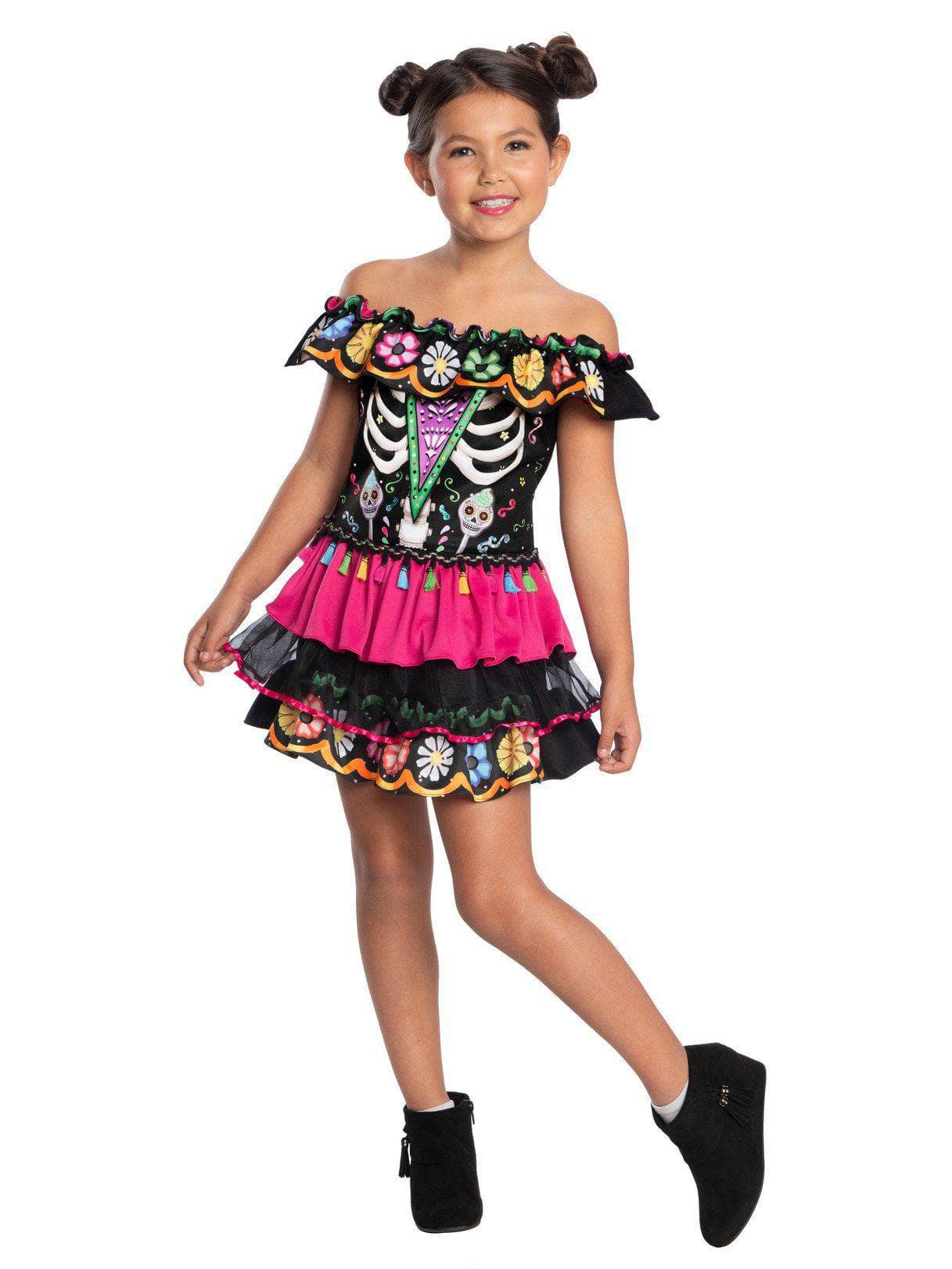 Kid's Day Of The Dead Costume - costumes.com