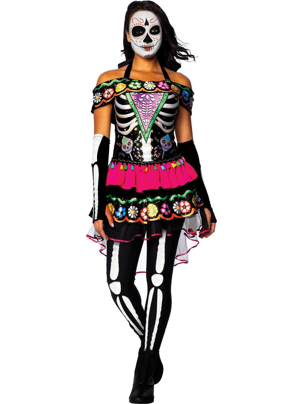 Adult Day Of The Dead Costume - costumes.com