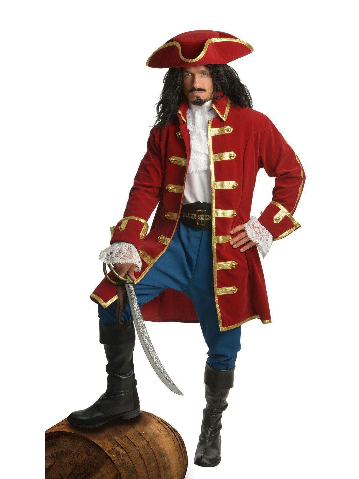 Adult Red Rum Pirate Hat - costumes.com