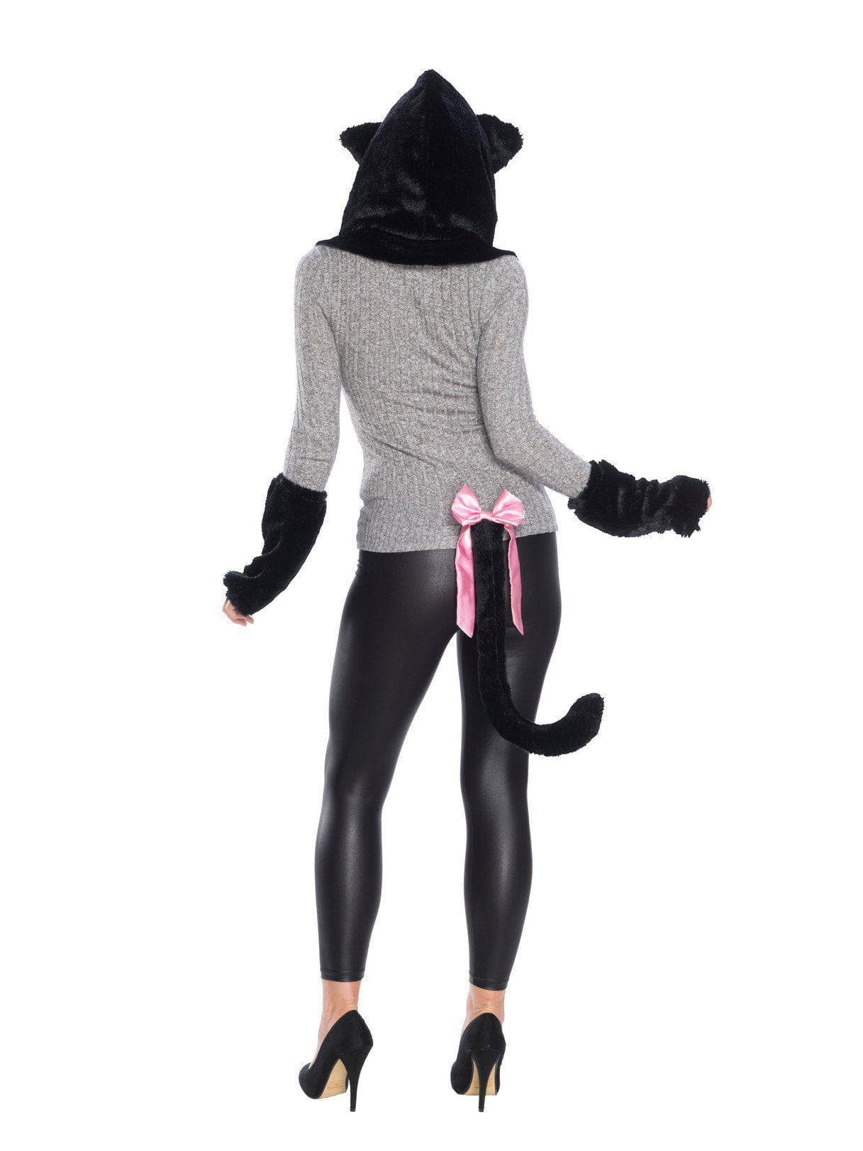 Adult Cat Hooded Kit Costume - costumes.com