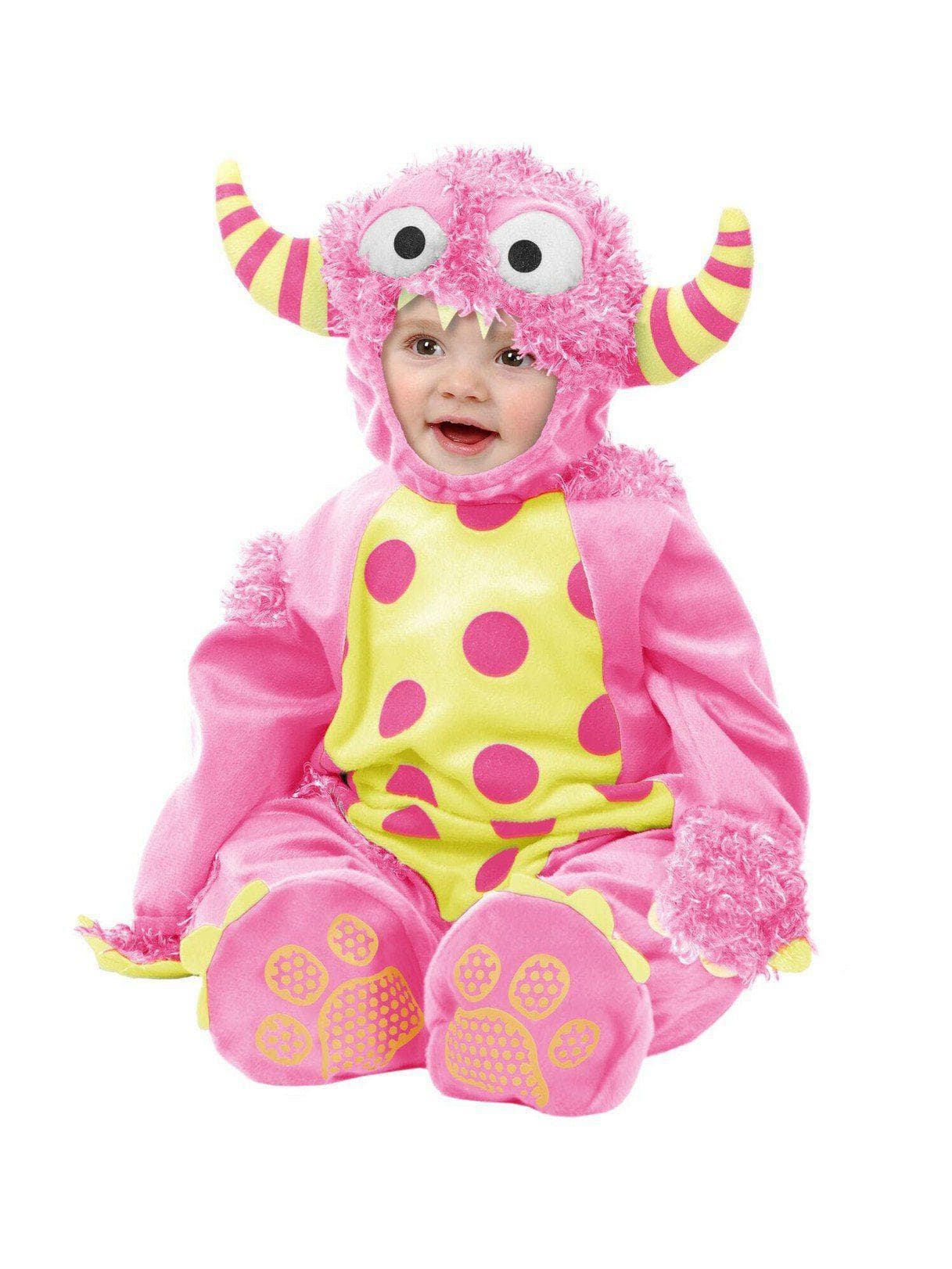 Baby/Toddler Mini Monster Pink Costume - costumes.com