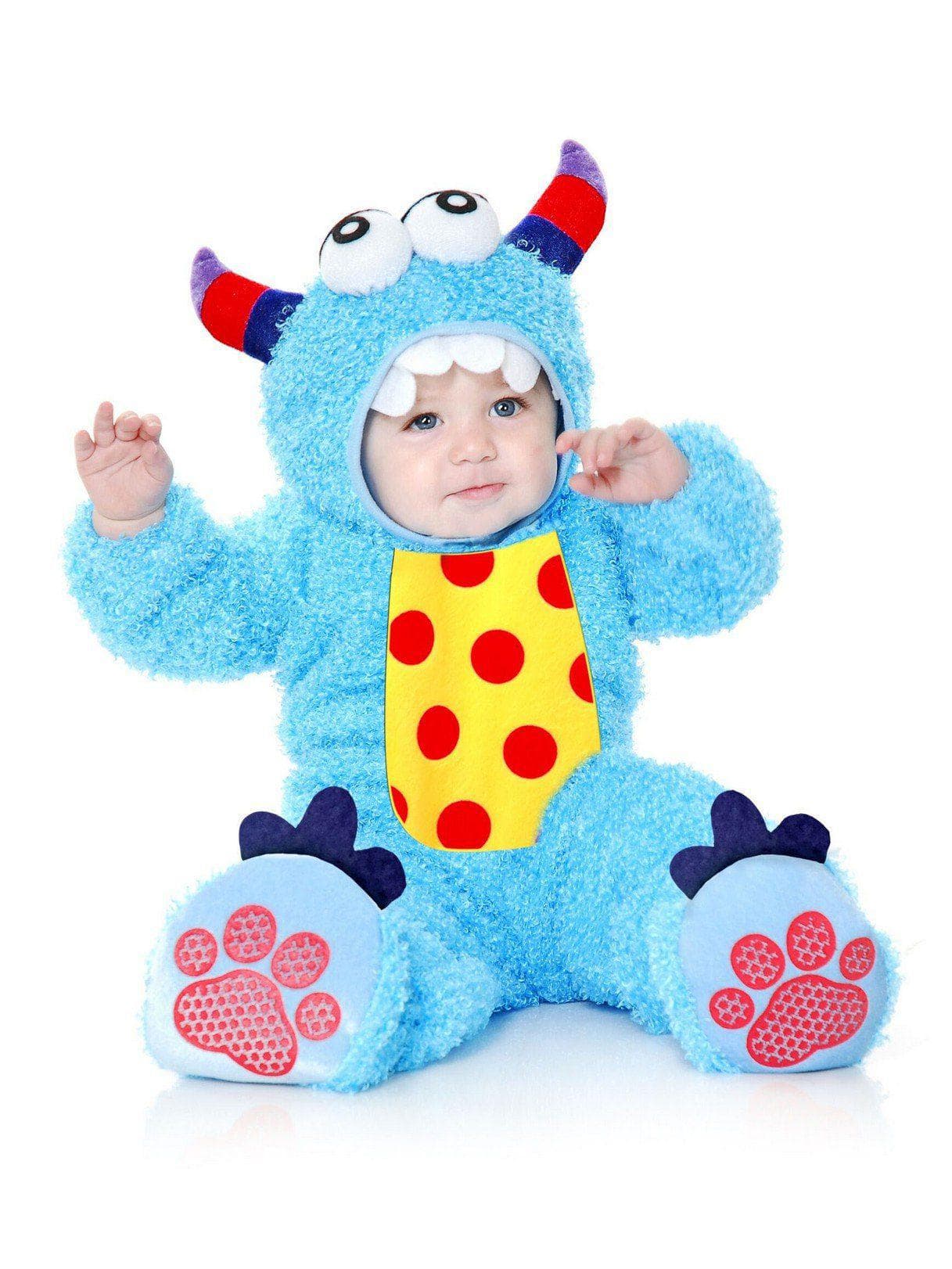 Baby/Toddler Little Monster Madness Blue Costume - costumes.com