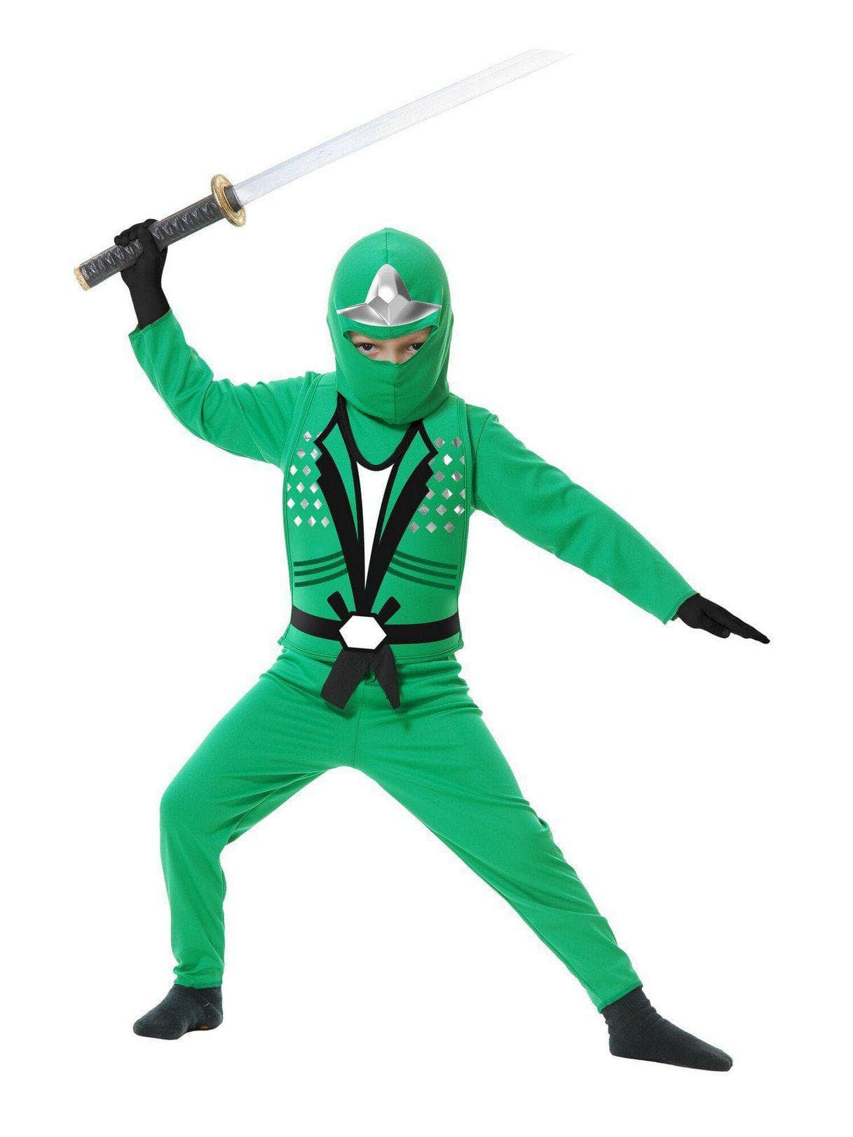 Kid's Ninja Avenger Series Jade Costume - costumes.com