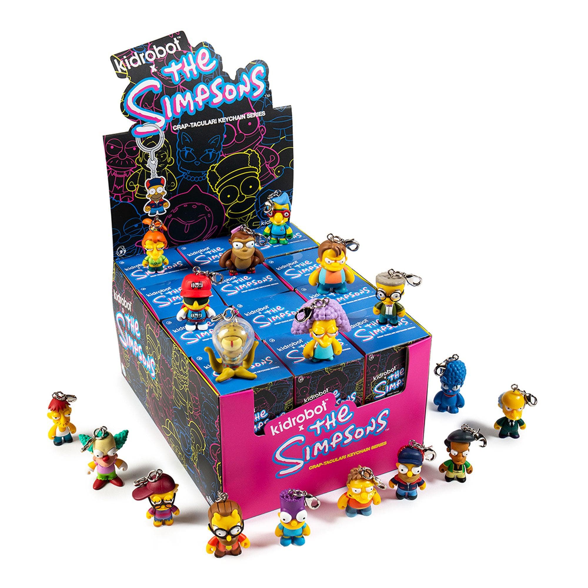 The Simpsons CRAP-TACULAR! Keychain Series - Single Blind Box - costumes.com