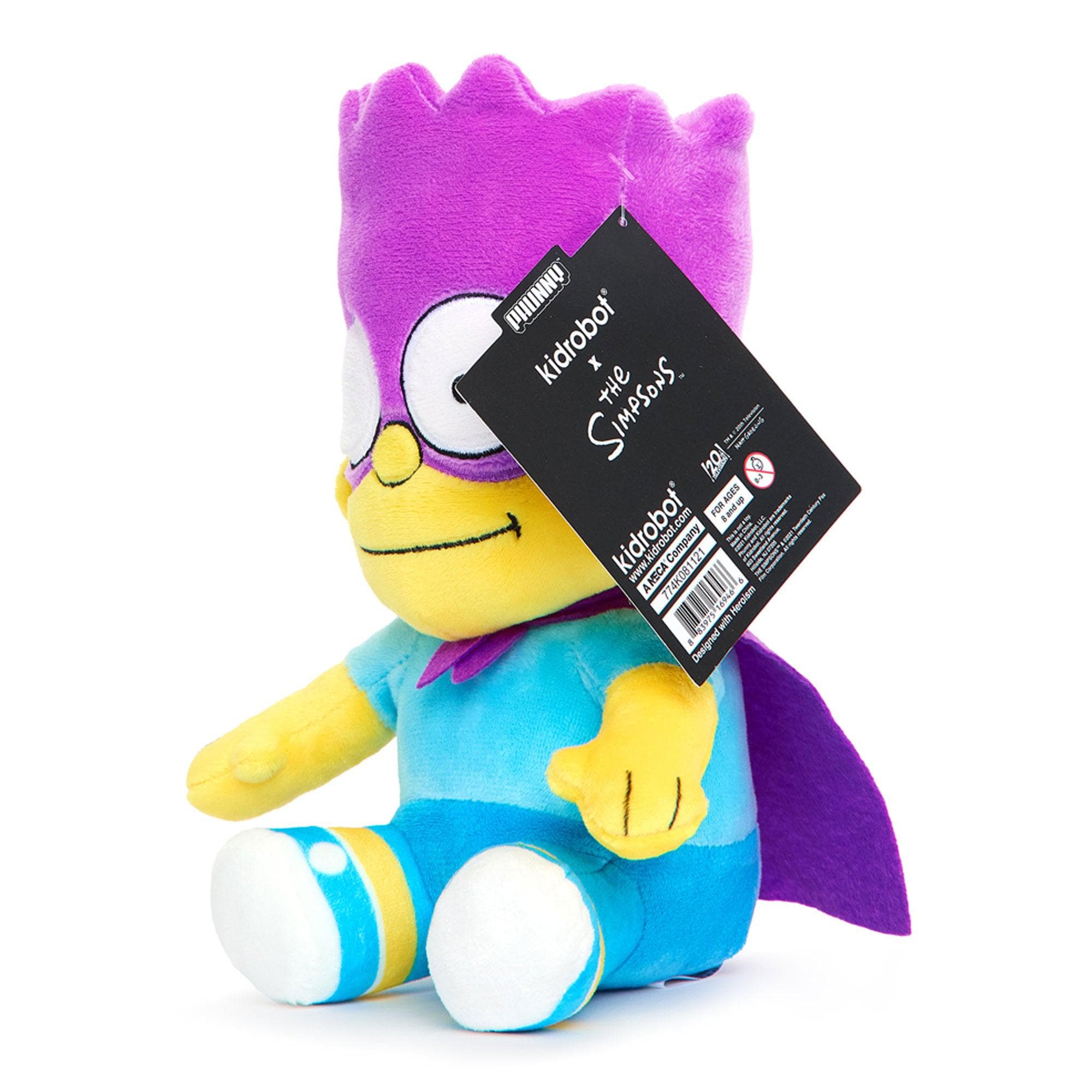 Kidrobot - The Simpsons Bartman 8" Phunny Plush - costumes.com