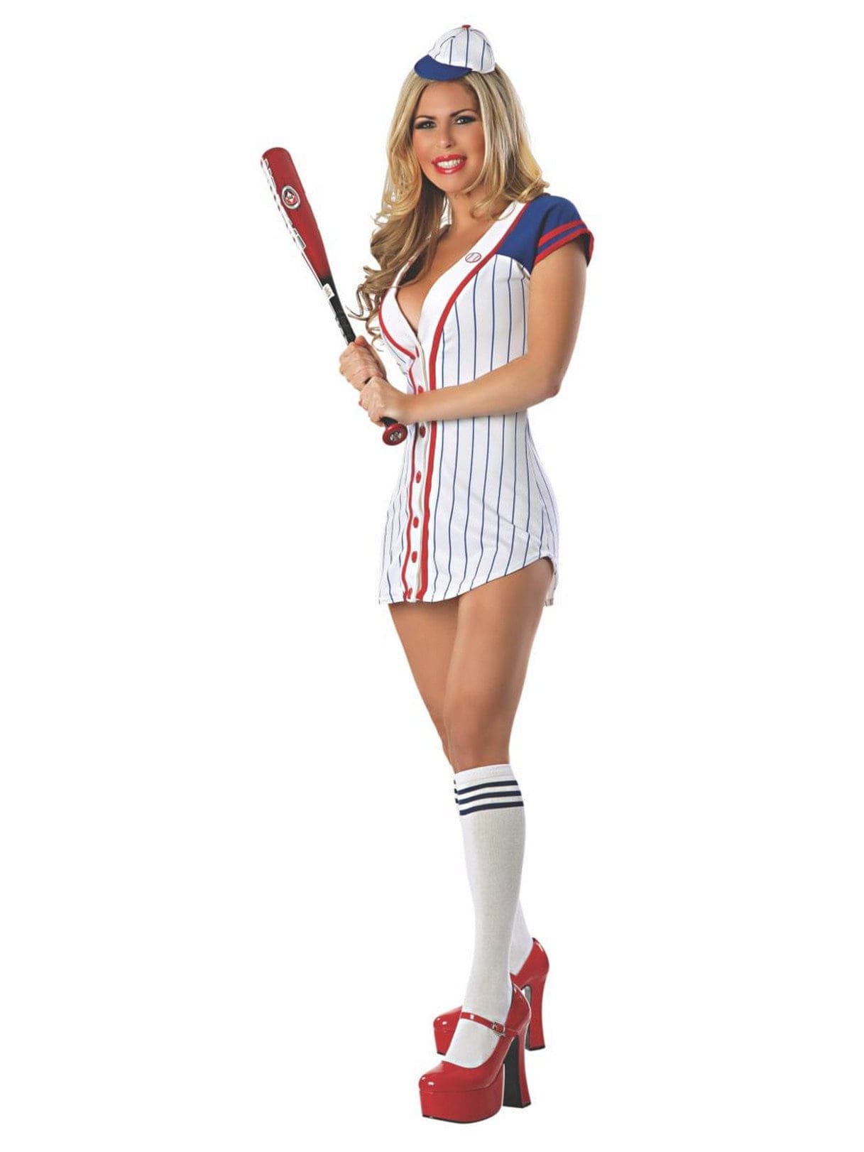 Adult Sexy Homerun Hottie Baseball Player Costume - costumes.com