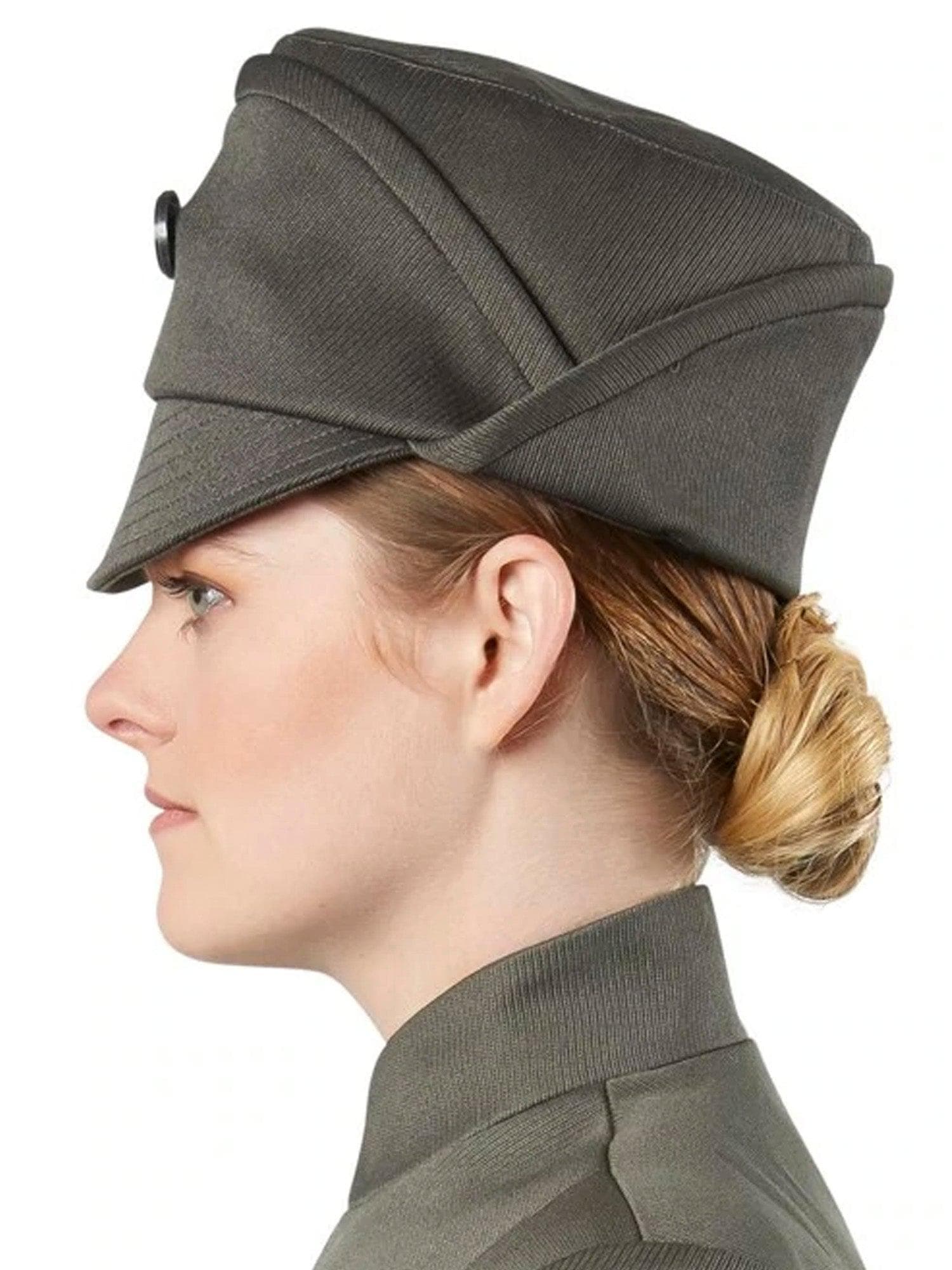 Denuo Novo Star Wars Imperial Officer Hat Accessory (Olive/Gray) - costumes.com