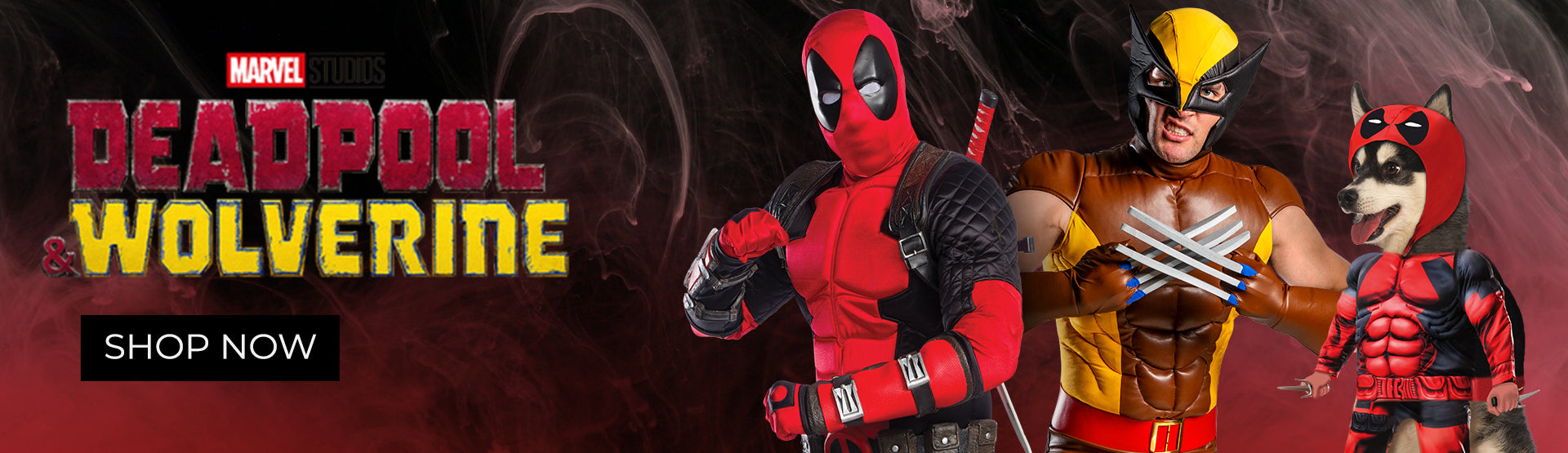 Shop Deadpool & Wolverine Costumes and Accessories on Costumes.com!