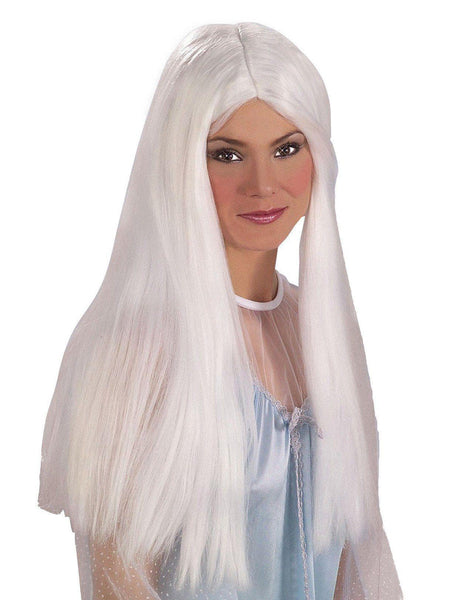 Adult Long White Angelic Wig