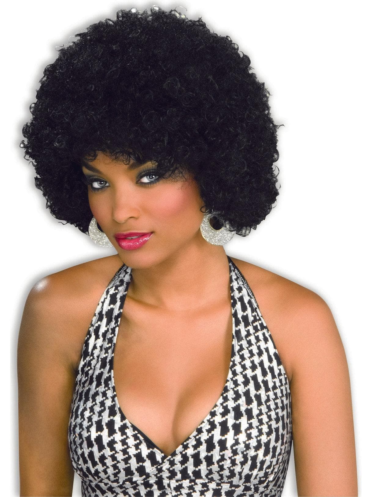 Black Economy Afro Wig - costumes.com